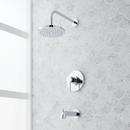One Handle Single Function Bathtub & Shower Faucet in Chrome