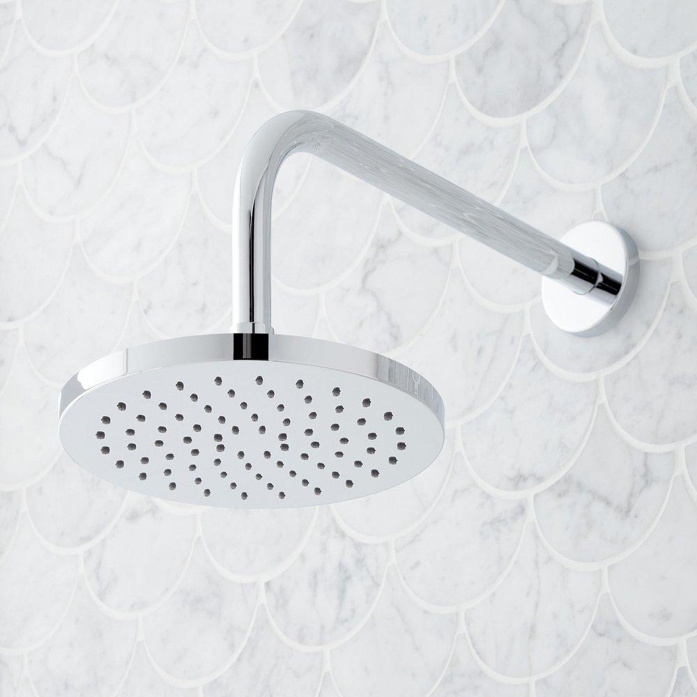Signature Hardware Chrome Single Handle Single Function Bathtub & Shower Faucet (Trim Only) 