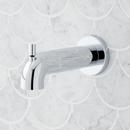 Signature Hardware Chrome Single Handle Single Function Bathtub & Shower Faucet (Trim Only) 