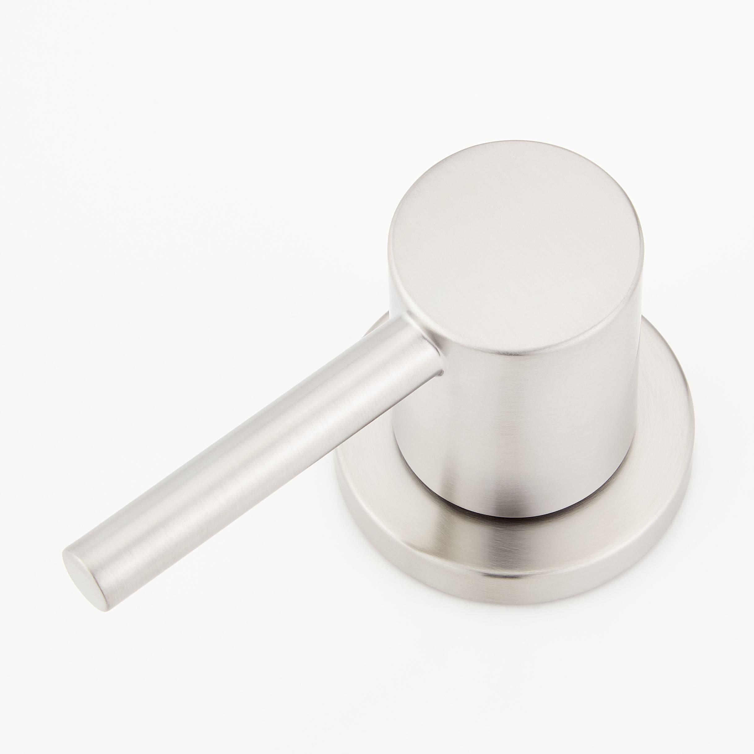 Signature Hardware Polished Brass Two Handle Widespread Bathroom Sink Faucet 