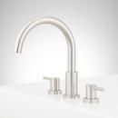 Signature Hardware Brushed Nickel Two Handle Roman Tub Filler Faucet (Trim Only) 