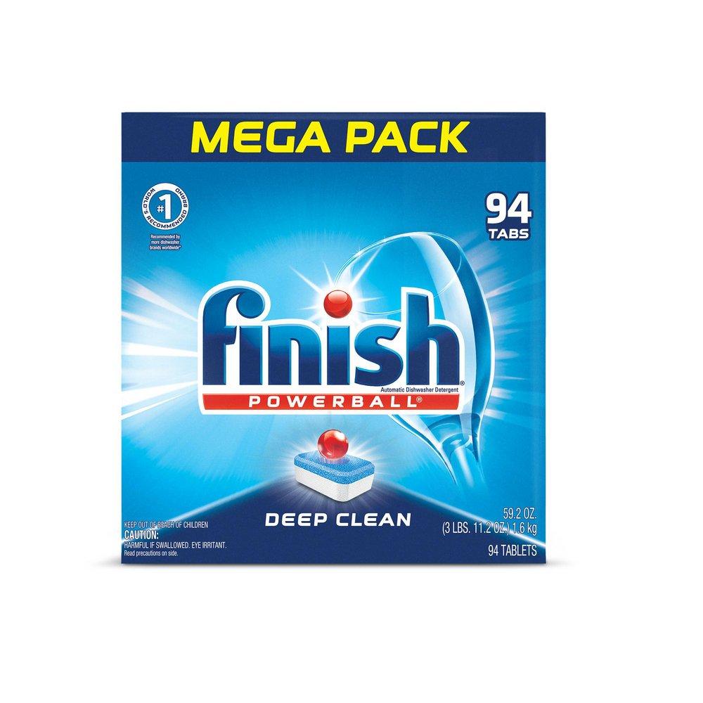 Finish Powerball Dishwasher Tabs in Fresh Scent 94 Count 4 / Cs 
