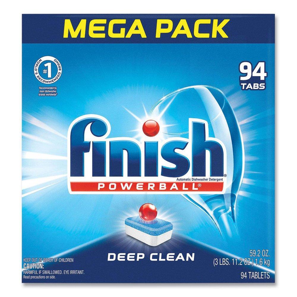 Finish Powerball Dishwasher Tabs in Fresh Scent 94 Count 4 / Cs 