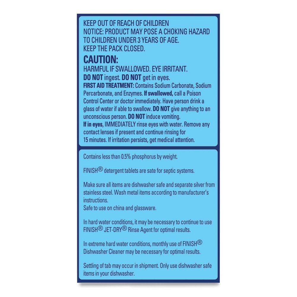 Finish Powerball Dishwasher Tabs in Fresh Scent 94 Count 4 / Cs 