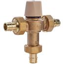 3/4 IN LEAD FREE THERMOSTATIC MIXING VALVE COLD EXPANSION FITTING CEF/PEX F196 END CONNECTIONS ADJUSTABLE OUT 80-120 F 