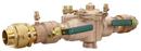 2 IN BRONZE REDUCED PRESSURE ZONE ASSEMBLY BACKFLOW PREVENTER QT SHUTOFFS 2 1/2 IN INLET/OUTLET FIRE HYDRANT FITTING NPT END CONNECTIONS BACKFLOW FLOOD SENSOR