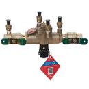 3/4 IN BRONZE REDUCED PRESSURE ZONE ASSEMBLY BACKFLOW PREVENTER QUARTER TURN SHUTOFF VALVES BACKFLOW FLOOD SENSOR