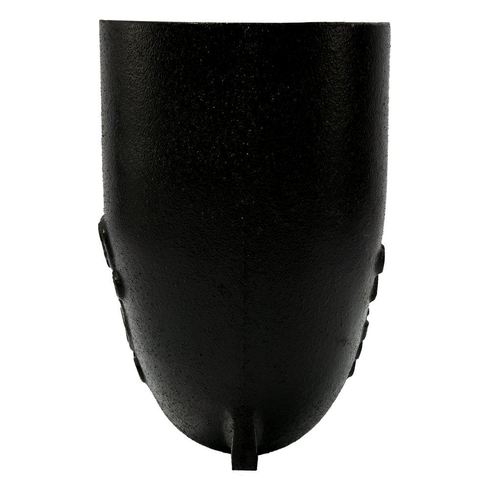 Black 12 in. No-Hub x Spigot Service Cast Iron Plain Closet Bend 