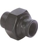 MIP x FIP 150# Black Malleable Iron Union 