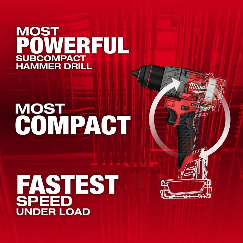 M12 FUEL 1/2 HAMM DRILL DRV BARE TL 