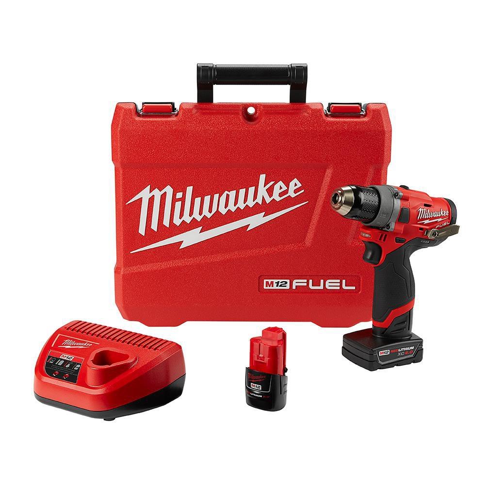 M12 FUEL 1/2 DRILL DRV KIT 