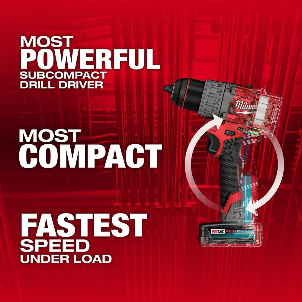 M12 FUEL 1/2 DRILL DRV KIT 