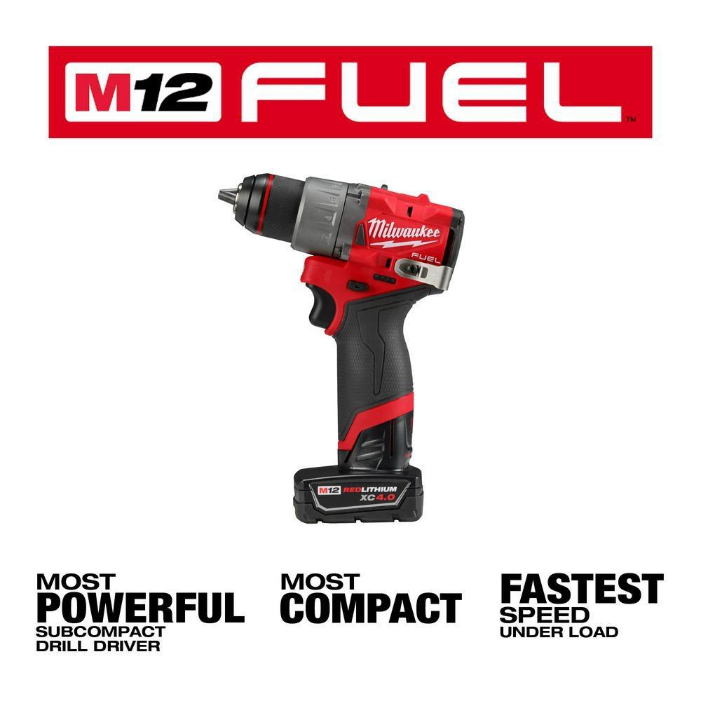 M12 FUEL 1/2 DRILL DRV KIT 