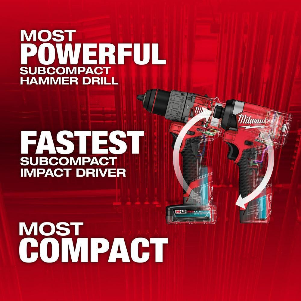 Cordless 12V 2-Tool Combo Kit with Case 