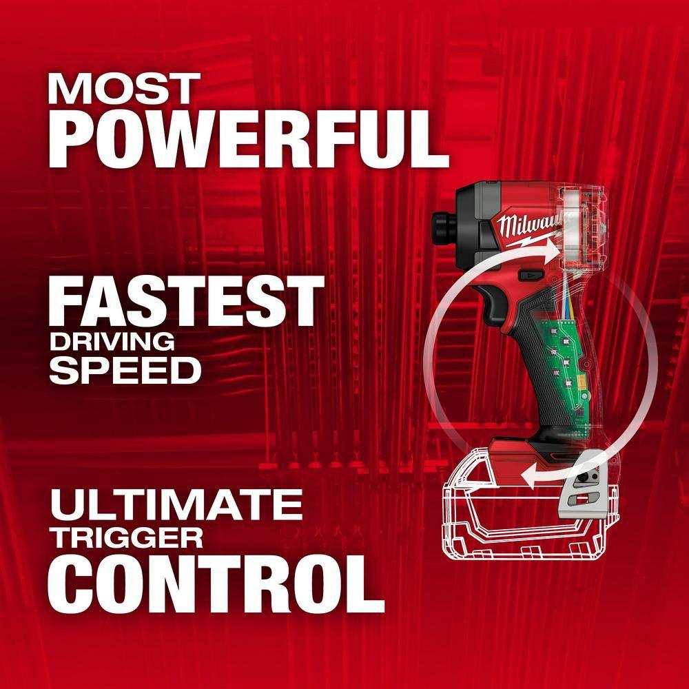 Milwaukee&reg; Red Cordless Hex Driver 