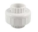 White PVC Schedule 40 Union with Buna O-Ring 