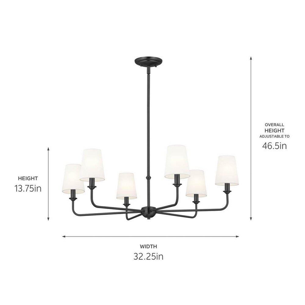 CHANDELIER 6LT 