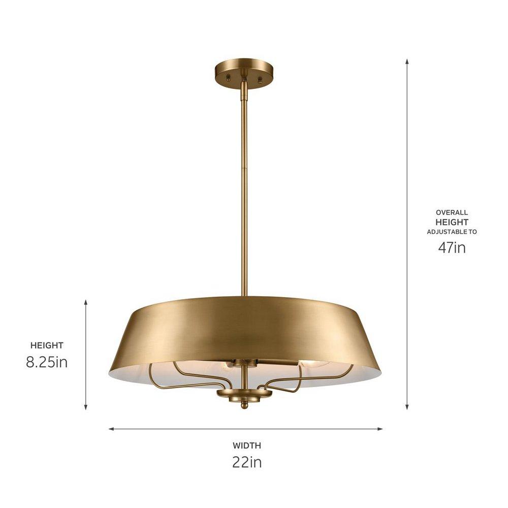 PENDANT/SEMI FLUSH 4LT 