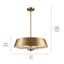 PENDANT/SEMI FLUSH 4LT 