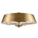 Kichler Lighting Brushed Natural Brass 60W 4-Light Candelabra E-12 Incandescent Pendant Light 