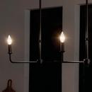 Kichler Lighting Black 25W 3-Light 1-Tier Incandescent Chandelier 