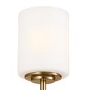 Kichler Lighting Brushed Natural Brass 75W 1-Light 14-1/2 in. Wall Sconce 