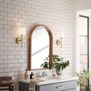 Kichler Lighting Brushed Natural Brass 75W 1-Light 14-1/2 in. Wall Sconce 