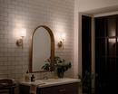 Kichler Lighting Brushed Natural Brass 75W 1-Light 14-1/2 in. Wall Sconce 