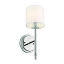 Kichler Lighting Polished Nickel 40W 1-Light 14 in. Wall Sconce 