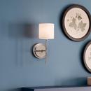 Kichler Lighting Polished Nickel 40W 1-Light 14 in. Wall Sconce 