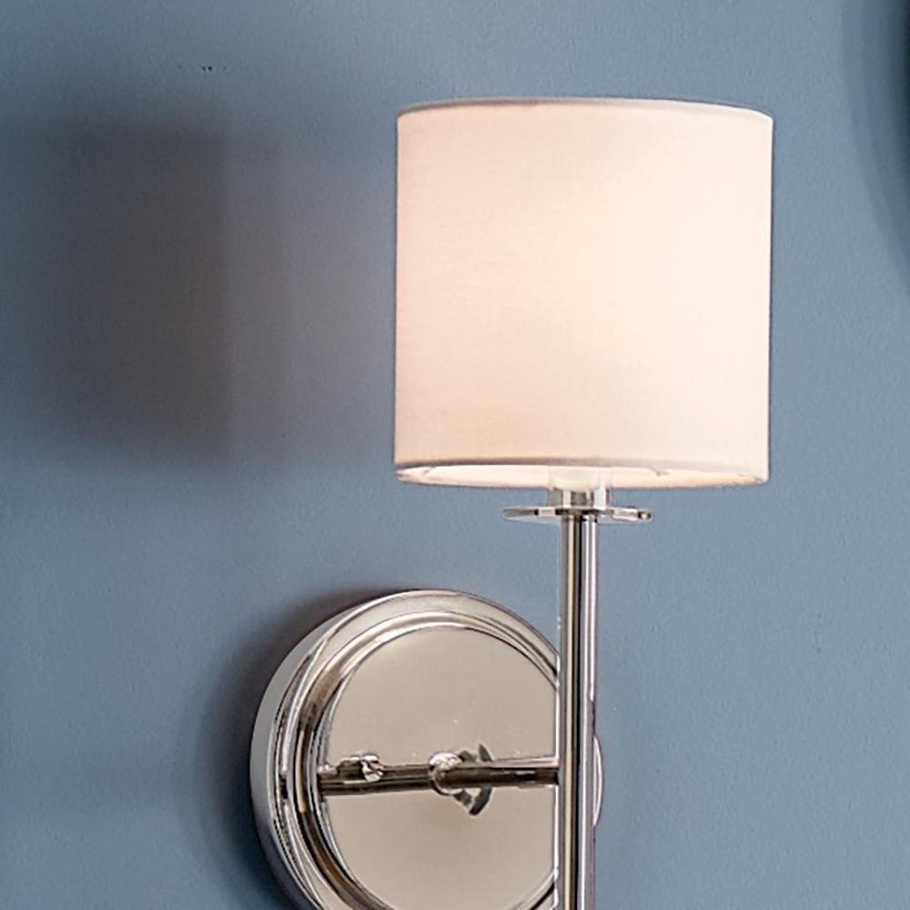Kichler Lighting Polished Nickel 40W 1-Light 14 in. Wall Sconce 
