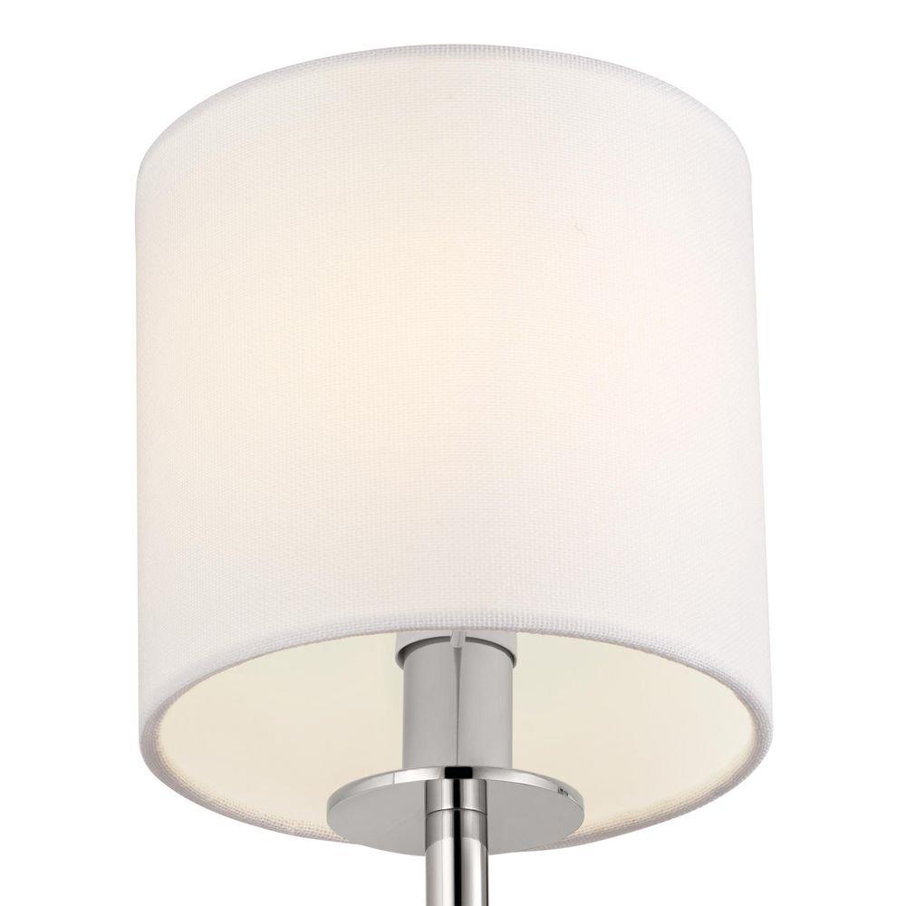 Kichler Lighting Polished Nickel 40W 1-Light 14 in. Wall Sconce 