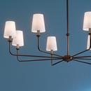 Kichler Lighting Black 25W 8-Light 1-Tier Incandescent Chandelier 