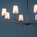 Kichler Lighting Black 25W 8-Light 1-Tier Incandescent Chandelier 