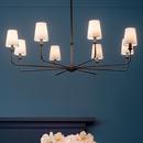 Kichler Lighting Black 25W 8-Light 1-Tier Incandescent Chandelier 