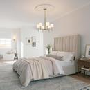 Kichler Lighting Brushed Natural Brass 28 x 62-3/4 in. 40W 6-Light 1-Tier Incandescent Chandelier 