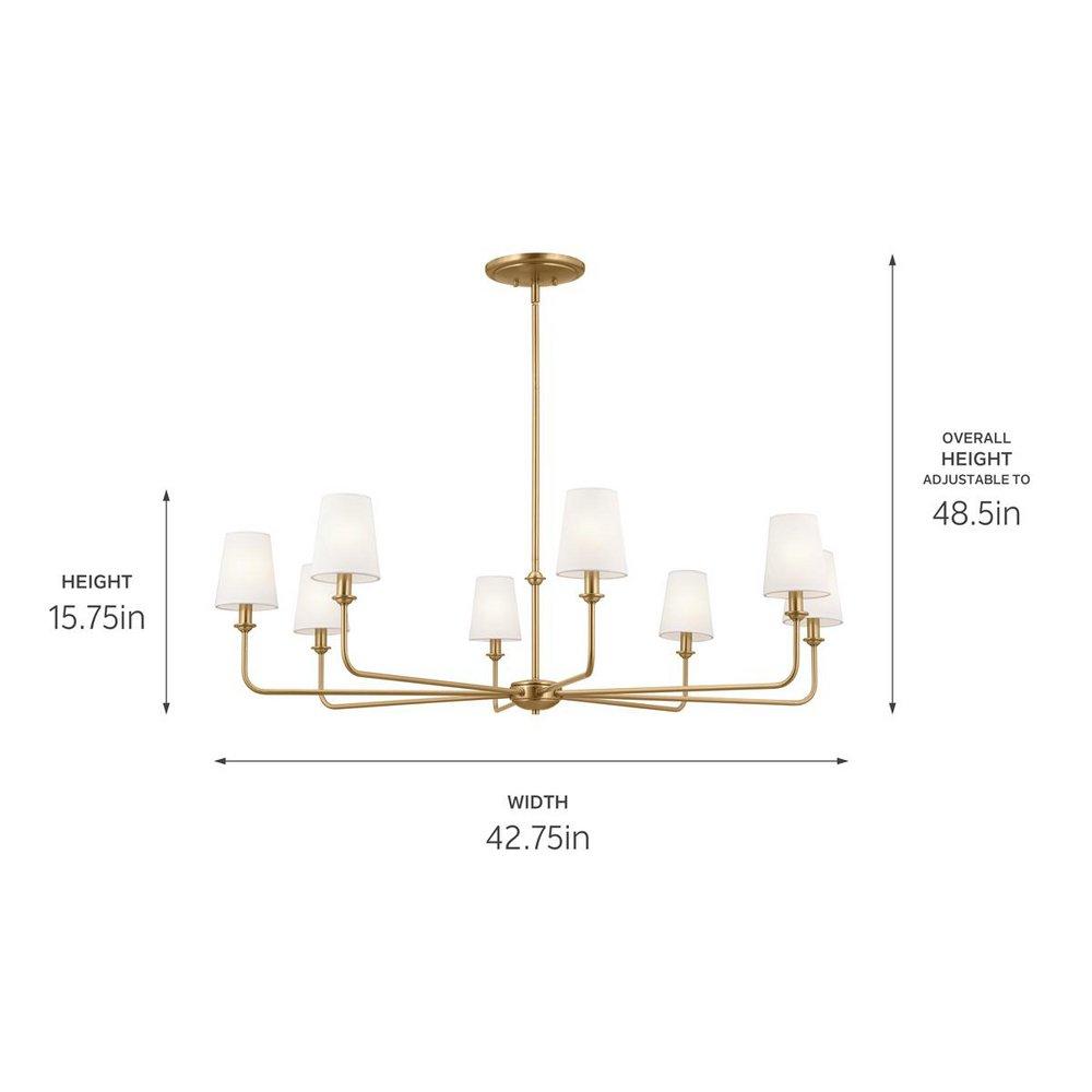 CHANDELIER 8LT 