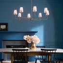 Kichler Lighting Brushed Natural Brass 25W 8-Light 1-Tier Incandescent Chandelier 