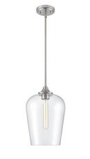 1-Light Mini-Pendant Light in Brushed Nickel