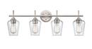 4-Light Vanity Fixture in Brushed Nickel