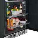 24 in. 149 Can Built-In Panel Ready Beverage Refrigerator with Solid Door 