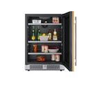 24 in. 149 Can Built-In Panel Ready Beverage Refrigerator with Solid Door 