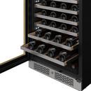 24 in. 53 Bottle Built-In Single Zone Panel Ready Wine Refrigerator 