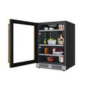 24 in. 149 Can Built-In Panel Ready Beverage Refrigerator 
