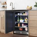 24 in. 149 Can Built-In Panel Ready Beverage Refrigerator with Solid Door 