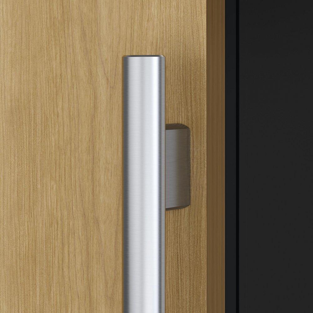 24 in. 149 Can Built-In Panel Ready Beverage Refrigerator with Solid Door 