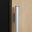 24 in. 45 Bottle Built-In Dual Zone Panel Ready Wine Refrigerator with Solid Door 