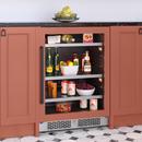 24 in. 149 Can Built-In Panel Ready Beverage Refrigerator 