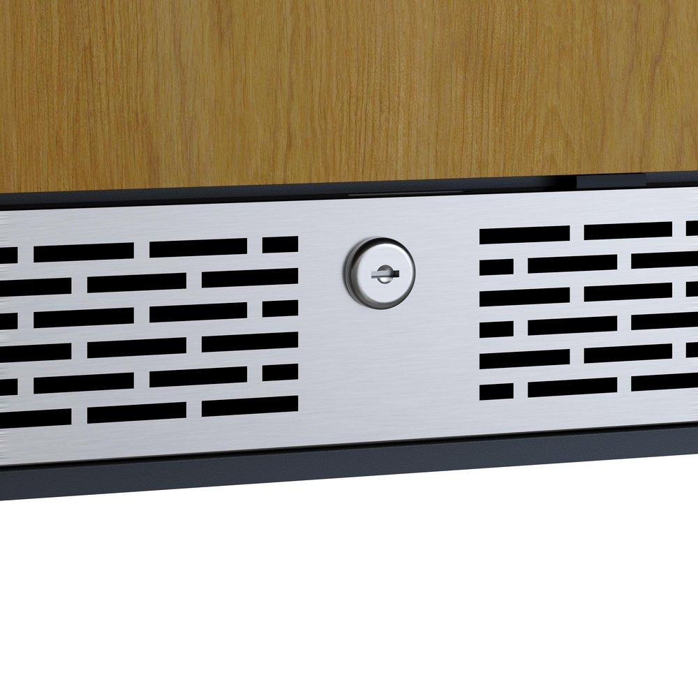 24 in. 149 Can Built-In Panel Ready Beverage Refrigerator 