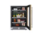 24 in. 149 Can Built-In Panel Ready Beverage Refrigerator 